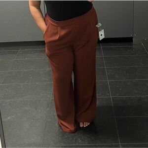Elegant Brown Women's Pants